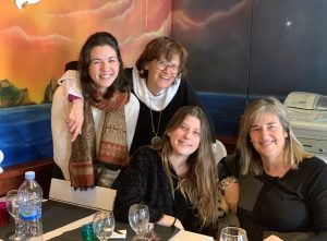 Comiat de Cristina, Renate Hutter, Judith Payet i Eva Ruiz